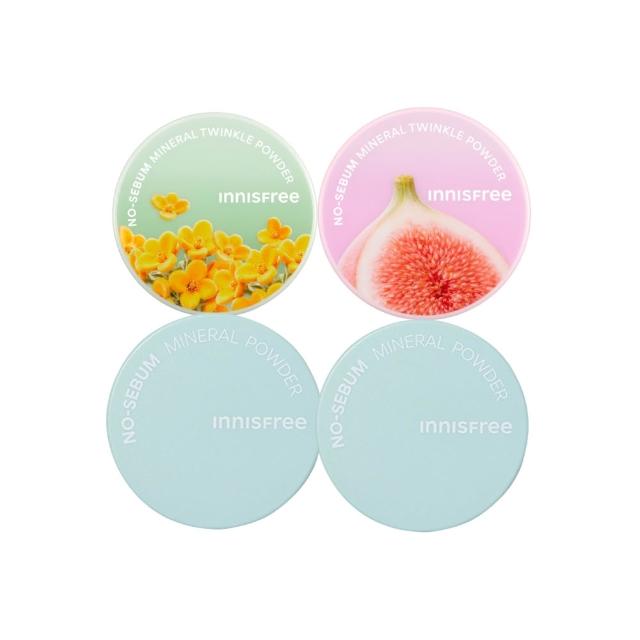 【innisfree】無油無慮礦物控油蜜粉5g(4入組/玩具總動員限定版/香氛限定版/一般版任選)