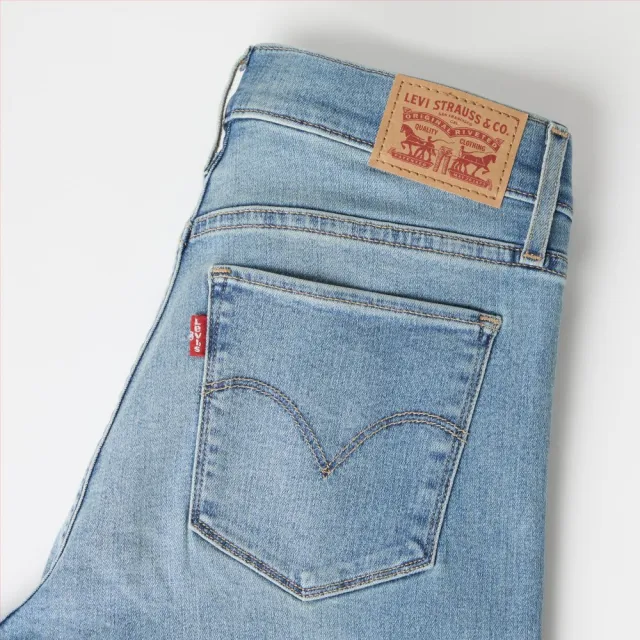 【LEVIS】318™ Shaping Wide Leg 中腰直筒牛仔褲 / 微彈性 女生牛仔褲 熱賣單品 001PZ-0029