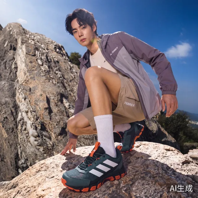 【adidas 愛迪達】TERREX ROCKADIA 登山鞋 男鞋 KJ0411
