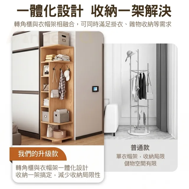 【生活藏室】分層轉角收納櫃180cm高 轉角收納 轉角櫃 角落櫃 展示櫃 掛衣架 玄關櫃 置物櫃 收納櫃 儲物櫃