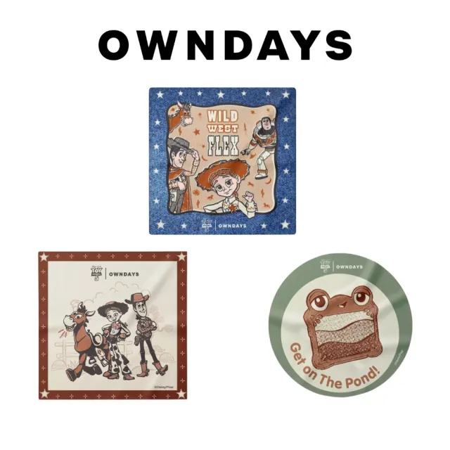 【OWNDAYS】Toy Story × OWNDAYS 玩具總動員5 眼鏡布