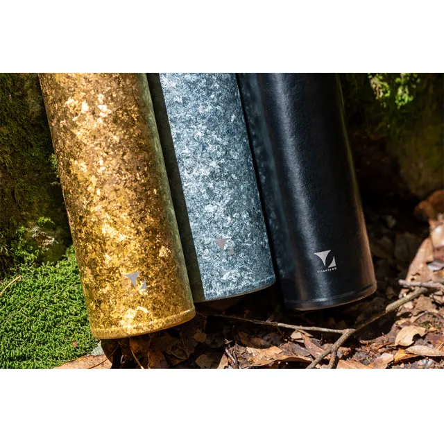 【Titanium 鈦造】鈦造510 晶鈦系列-曦陽金 510ml(運動水壺 保溫瓶 鈦保溫瓶 環保杯 鈦保溫杯)