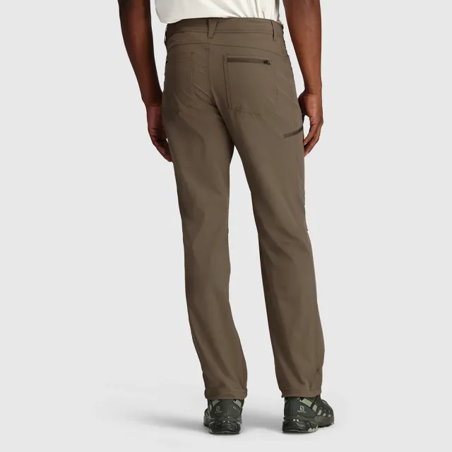 【Outdoor Research】男款 Ferrosi Pants 四向彈性登山褲 32軍迷褲長 287641黑/深灰褐色