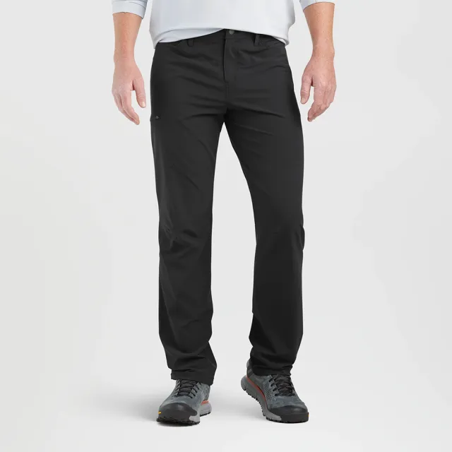 【Outdoor Research】男款 Ferrosi Pants 四向彈性登山褲 32軍迷褲長 287641黑/深灰褐色