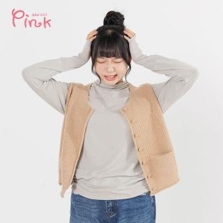 【PINK NEW GIRL】舒適簡約百搭針織背心 B3401BC