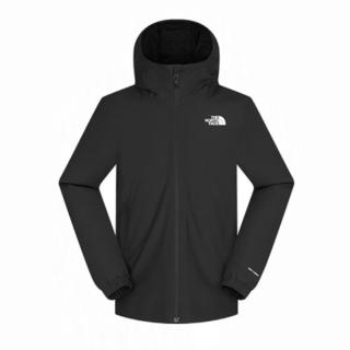 【The North Face】北臉 外套 男 運動連帽外套 防風 防潑水 鋪棉 M QUEST MONO INS JACKET 黑 NF0A8HR2JK3