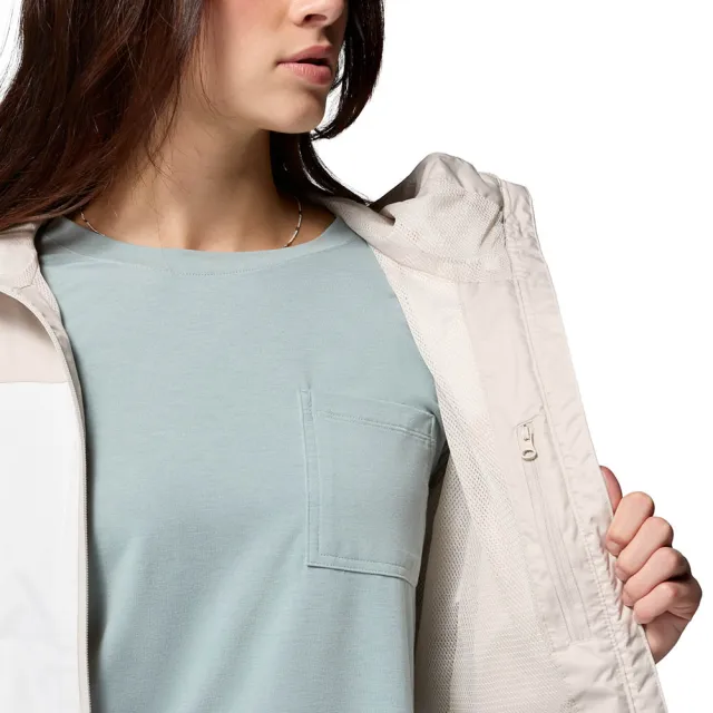 【Columbia 哥倫比亞】女款-OT防水外套-Inner Limits™ IV Jacket-海鹽白(UWL88430ES/KF)