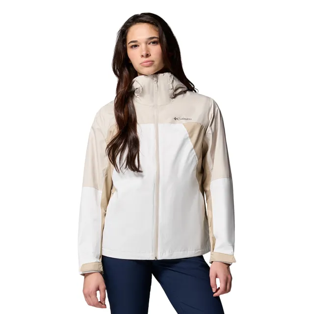 【Columbia 哥倫比亞】女款-OT防水外套-Inner Limits™ IV Jacket-海鹽白(UWL88430ES/KF)