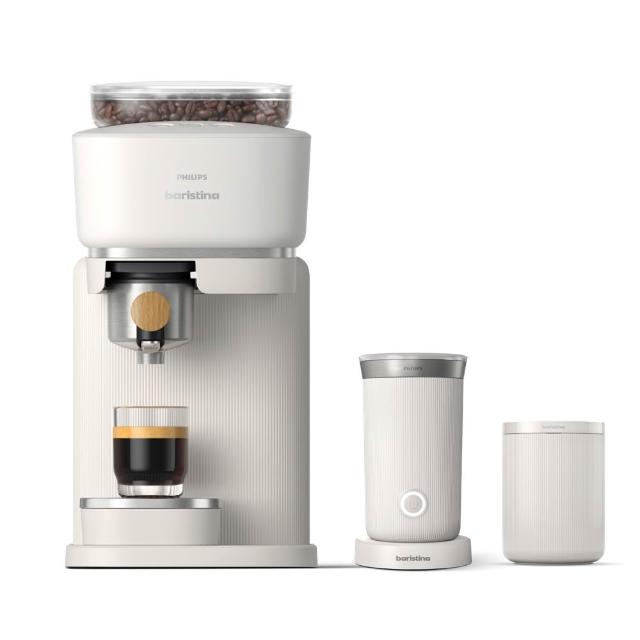 【Philips 飛利浦】Baristina 一滑即萃．義式咖啡機（BAR302/20）