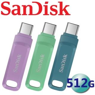 【SanDisk 晟碟】512GB 400MB/s Ultra Go USB Type-C USB3.2 隨身碟(平輸)