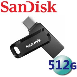 【SanDisk 晟碟】512GB Ultra USB Go Type-C USB3.2 隨身碟(平輸)