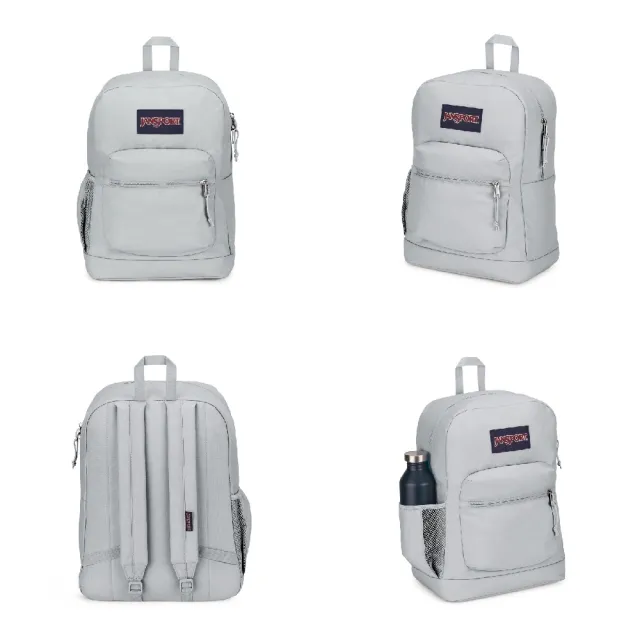 【JANSPORT】雙11 後背包 Cross Town Plus 灰 15吋 筆電包 書包 雙肩背 JS0A7ZNZDH7