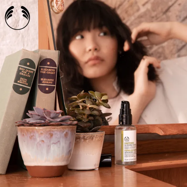 【THE BODY SHOP 美體小舖】葡萄籽修護美髮組(60MLx2+木梳)