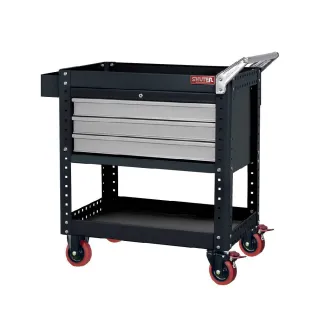 【SHUTER 樹德】吊櫃工具車-已組裝 黑色 /組 CT-C3A