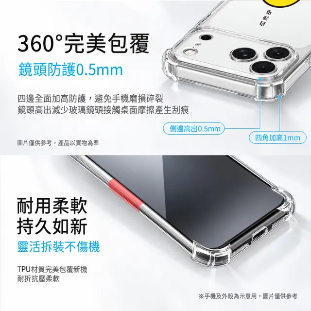 【Apple】iPhone 18 Pro Max(256G/6.9吋)(白沙屯透明防摔殼組)