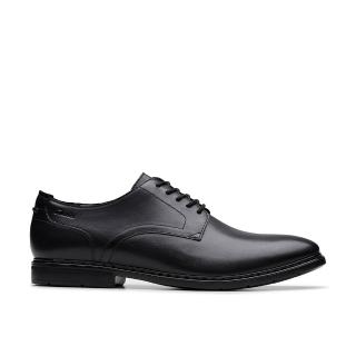 【Clarks】班伯禮系列 Banbury Derby 男款寬楦德比鞋款 (CLM83659D黑色)