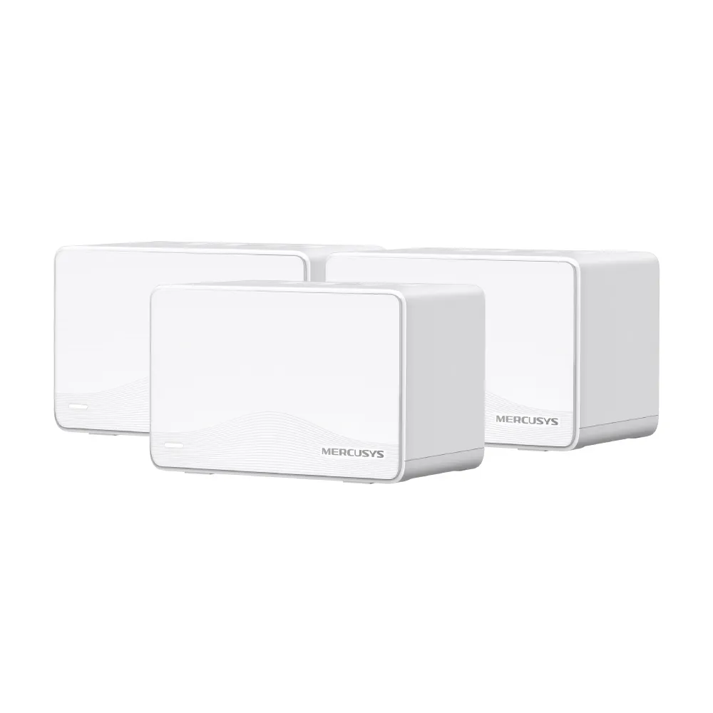 【Mercusys 水星】WiFi 7 BE3600 雙頻 真 Mesh 無線路由器 分享器(Wi-Fi 7/支援AI筆電/Halo H25BE 三入組)