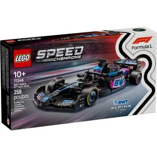 【LEGO 樂高】77248 倍世阿爾卑F1車隊 BWT Alpine A524 賽車 積木 F1