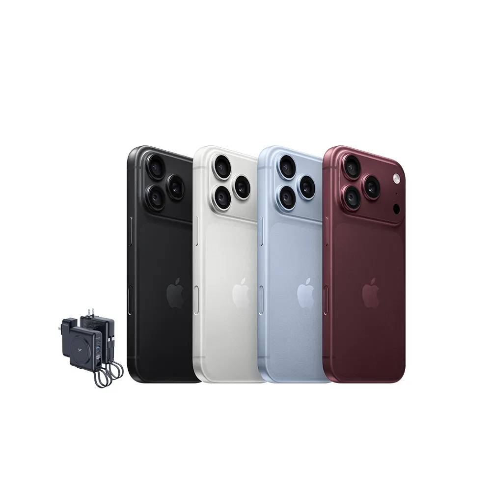 【Apple】iPhone 18 Pro(256G/6.3吋)(八合一三孔快充行電組)