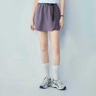 【GIORDANO 佐丹奴】女裝高彈力機能鬆緊腰短褲裙(多色任選)