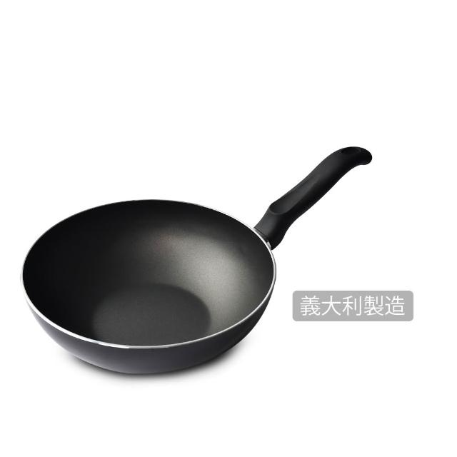 【Ballarini 班樂尼】義大利製Firenze不沾鍋炒鍋24cm(德國雙人牌集團官方直營)