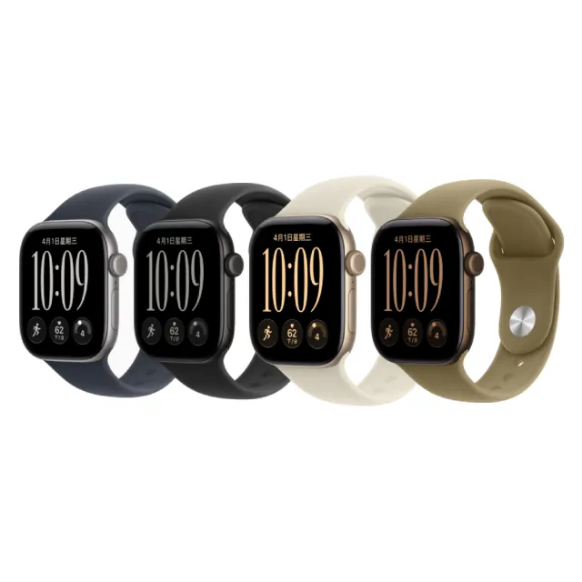 【Apple】Apple Watch Series 12 GPS 46mm (鋁金屬錶殼搭配運動型錶帶)
