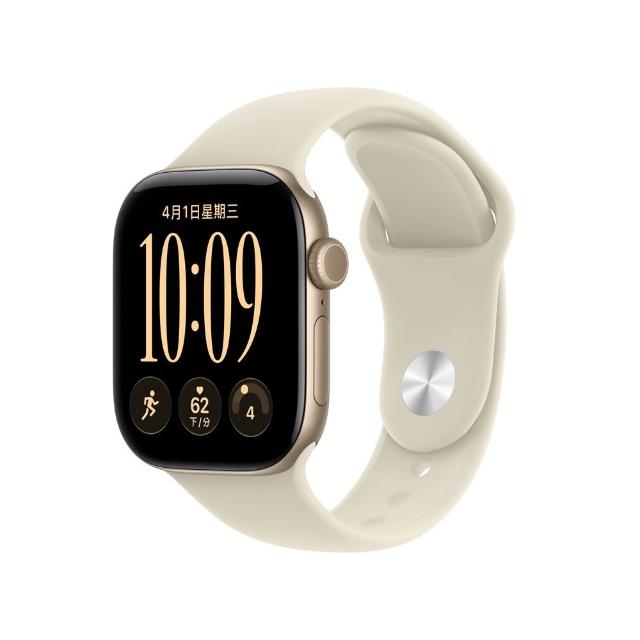 【Apple】Apple Watch S12 GPS 42mm(鋁金屬錶殼搭配運動型錶帶)