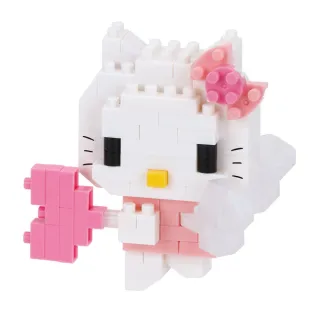 【nanoblock 河田積木】NBCC_274 Hello Kitty 夢幻天使(sanrio)