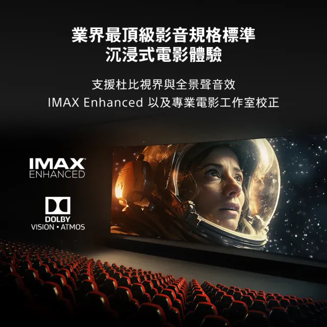 【SONY 索尼】BRAVIA 5 65型 XR Mini LED 4K HDR Google TV顯示器(Y-65XR50)