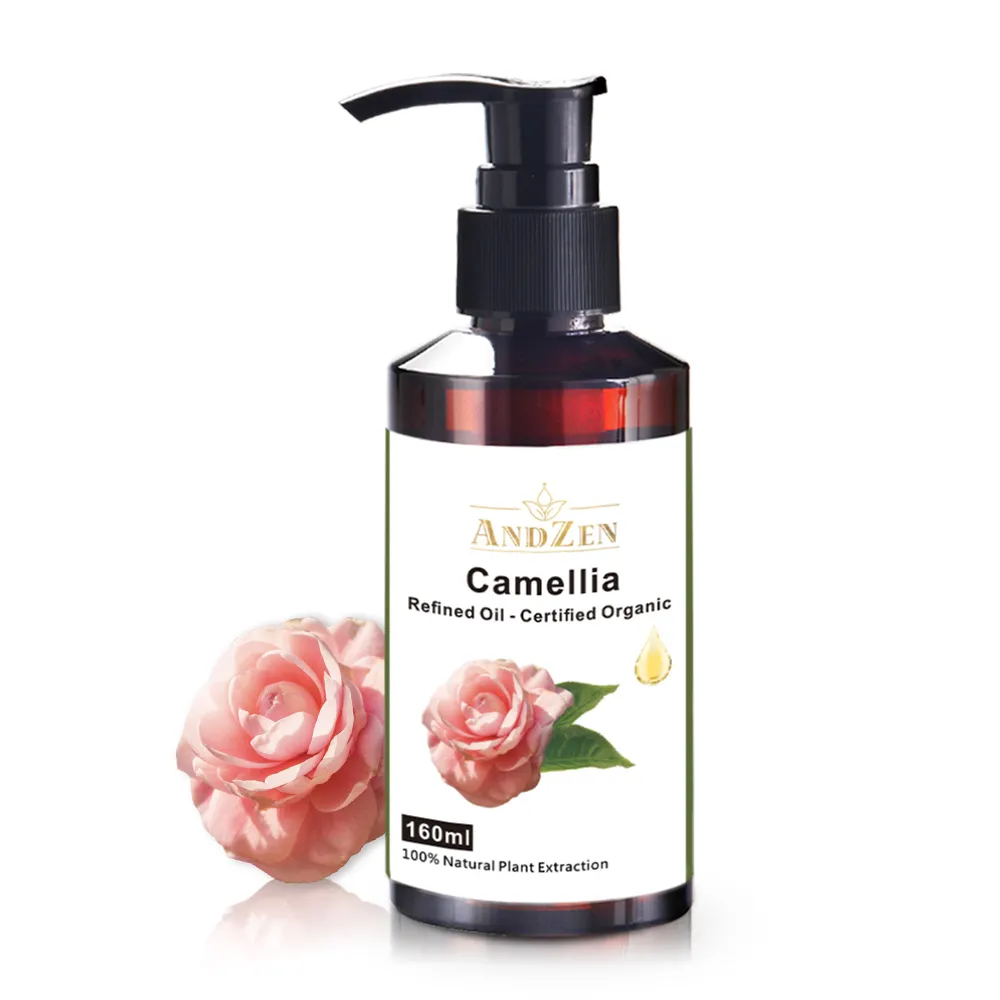 【ANDZEN】安得仁 ACO有機認證-山茶花油160ml(按摩油保濕油基礎油基底油)