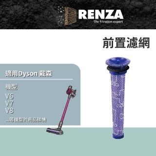 【RENZA】適用 Dyson戴森 V6 V7 V8 SV07 SV09 SV10 SV11 DC58 DC59 替代 965661-01 前置濾網