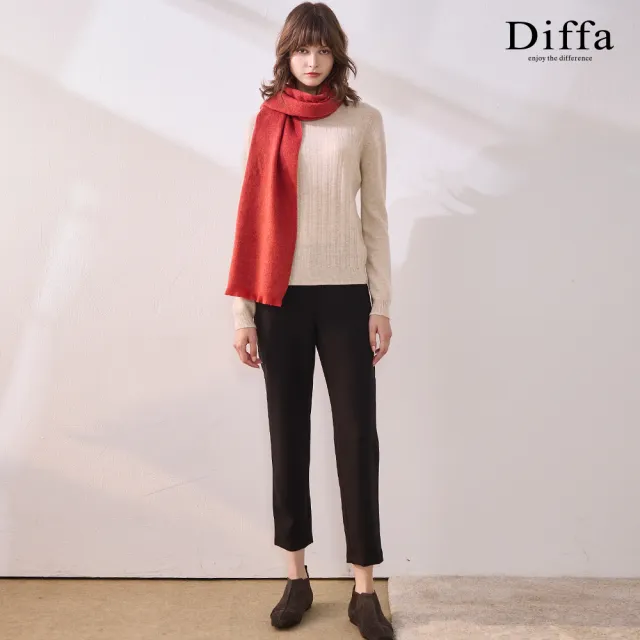 【Diffa】簡約俐落長褲-女