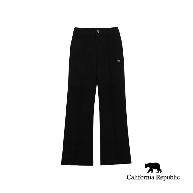 【California Republic】濱海夜黑日常喇叭棉褲(女)