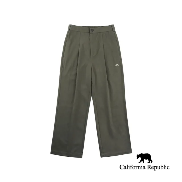 【California Republic】沿岸繩編簡約直筒褲(女)
