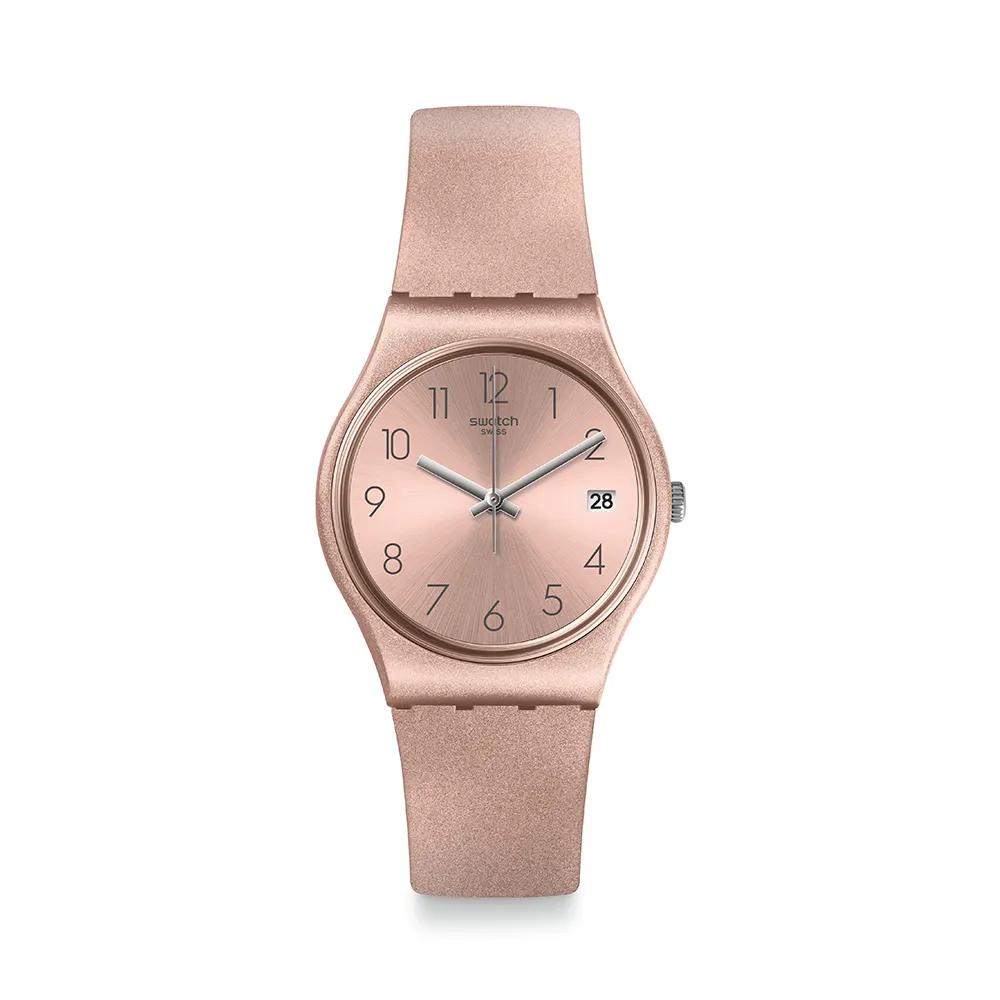 【SWATCH】PINKBAYA 經典手錶/男錶/女錶/瑞士製造 GP403(34mm)