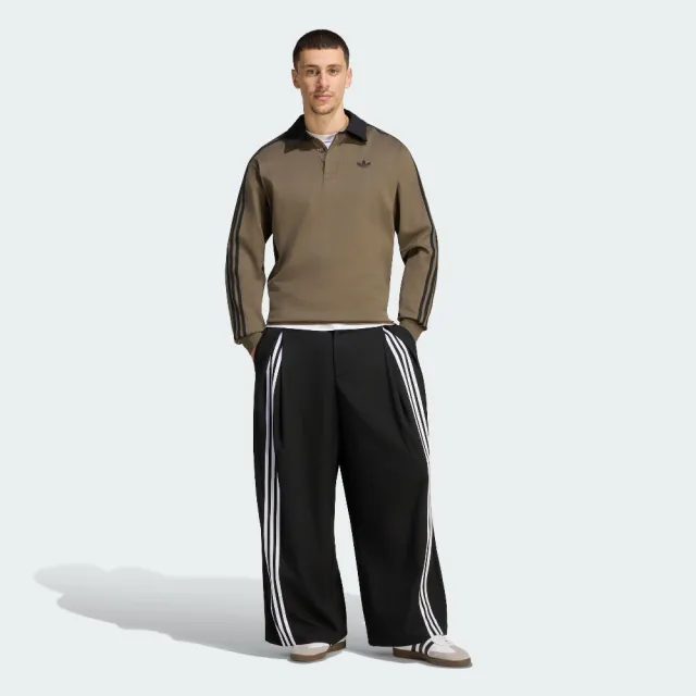 【adidas 愛迪達】3S DELUXE 長褲 男 - Originals LE9682