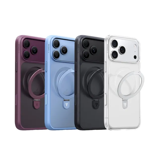 【TORRAS 圖拉斯】iPhone 18系列 Ostand Q1 Guardian 支點支架防摔手機殼