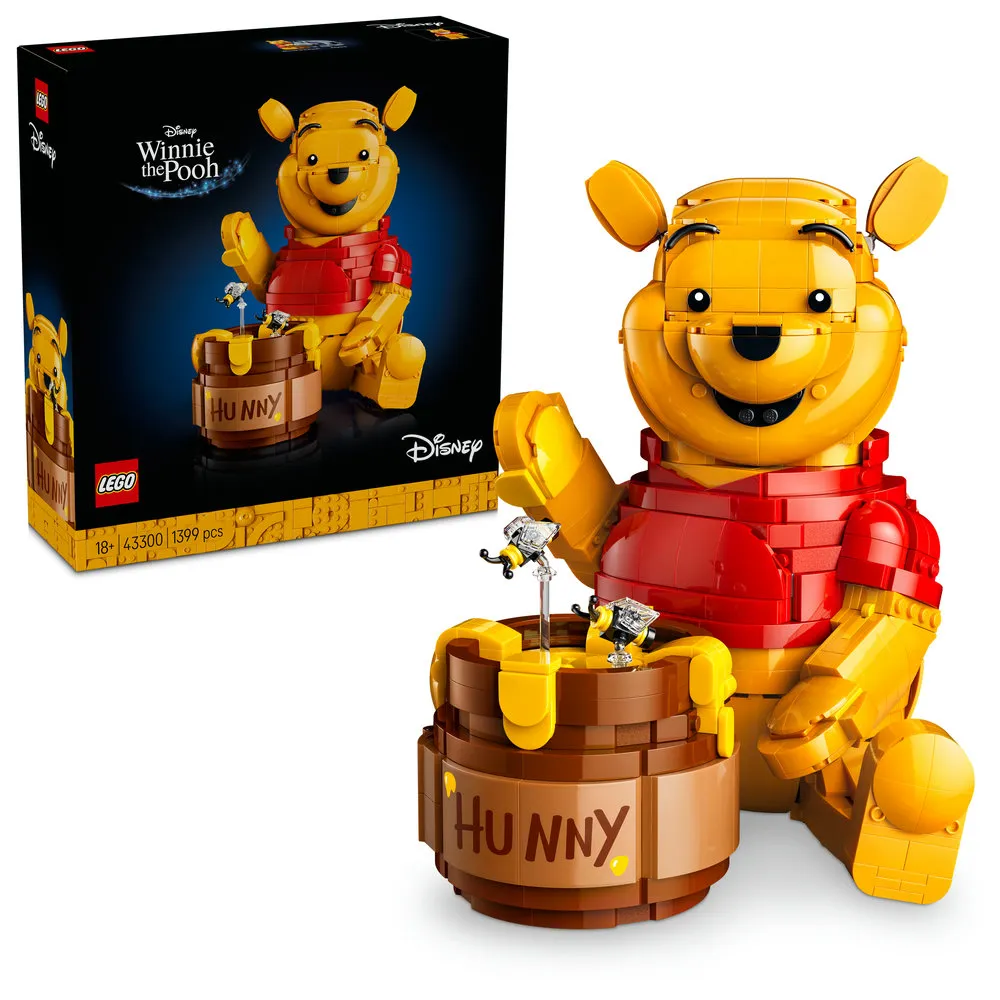 【LEGO 樂高】迪士尼系列 43300 小熊維尼(100週年紀念 居家擺設 迪士尼 禮物 積木)
