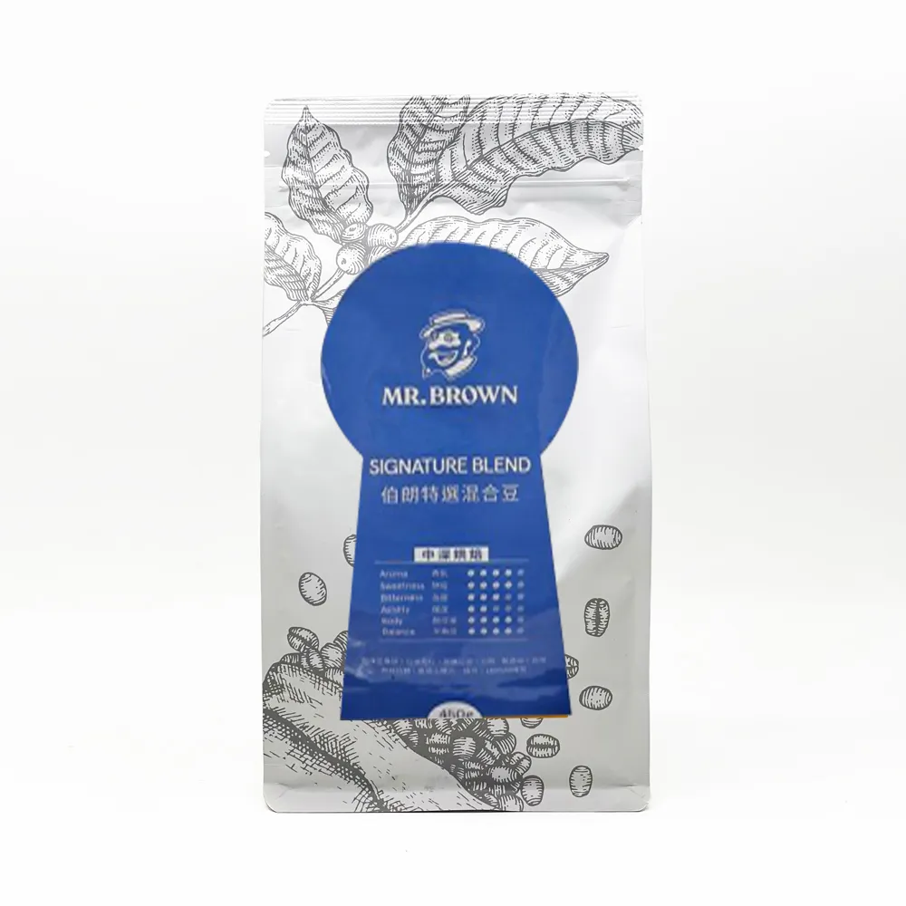 【MR.BROWN 伯朗】伯朗特選混合咖啡豆 450g (Signature Blend)