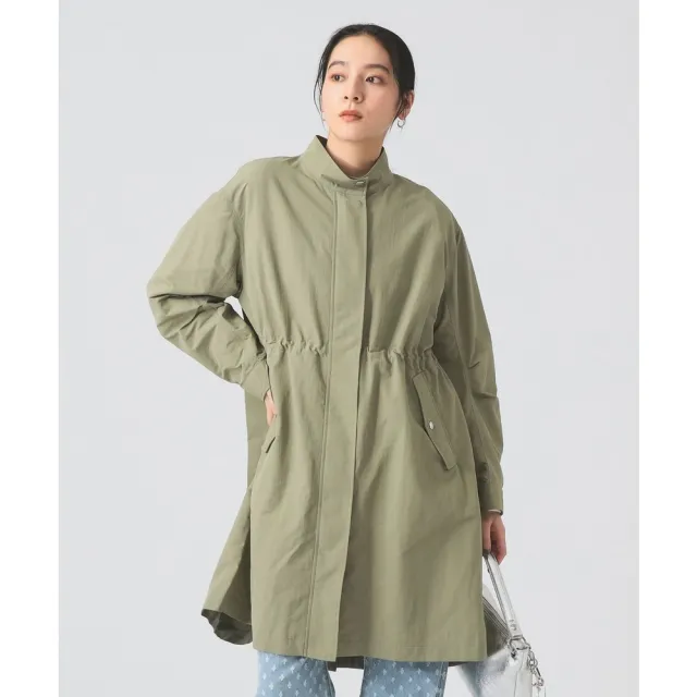 【BEAMS】官方旗艦館 Ray BEAMS / 女裝 背後 打褶 立領 大衣