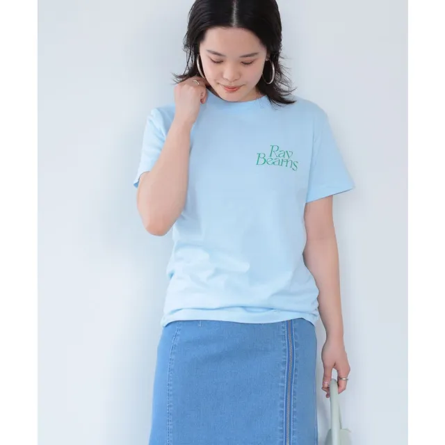 【BEAMS】官方旗艦館 Ray BEAMS / 女裝 Ray LOGO 短袖 T恤