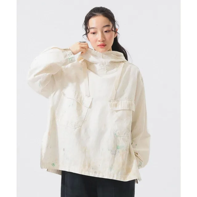 【BEAMS】官方旗艦館 BEAMS BOY / 女裝 白色油漆 外套