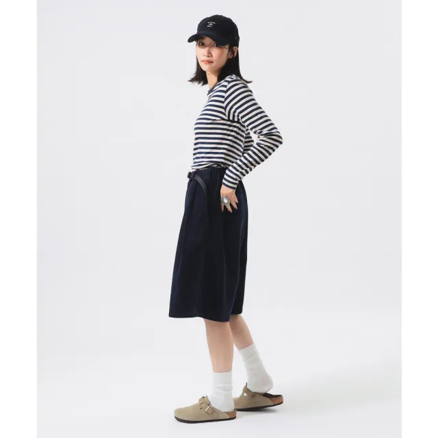 【BEAMS】官方旗艦館 BEAMS BOY / 女裝 經典 1cm 條紋 T恤