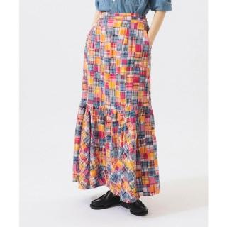 【BEAMS】官方旗艦館 BEAMS BOY / 女裝 BOY 補丁 長裙