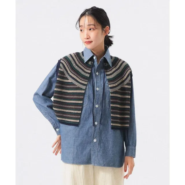 【BEAMS】官方旗艦館 BEAMS BOY / 女裝 多色 橫條紋 背心