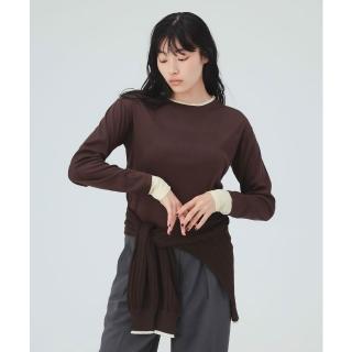 【BEAMS】官方旗艦館 BEAMS HEART / 女裝 層次風 透膚 長袖 T恤