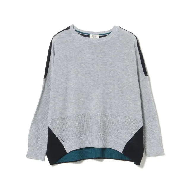 【BEAMS】官方旗艦館 BEAMS HEART / 女裝 配色 蝙蝠袖 上衣