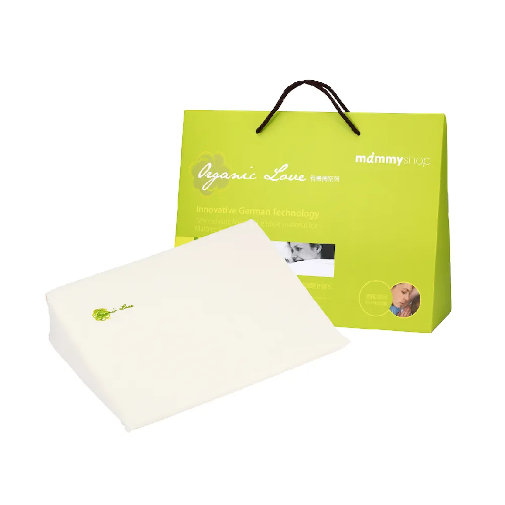【mammyshop 媽咪小站】VE系列-孕婦側睡托腹枕(有機棉枕套/透氣舒壓)