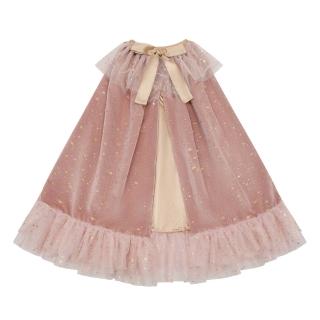 【Mimi&Lula】英國Mimi & Lula AW26 萬聖派對-粉紅星光女巫絨質披風(披風)