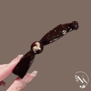 【NANA】懶人愛心蝴蝶結香蕉夾兩入組 N115090909(愛心 蝴蝶結 香蕉夾 兩入組)